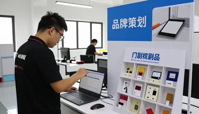 实验室环境中的品牌战略优势展示